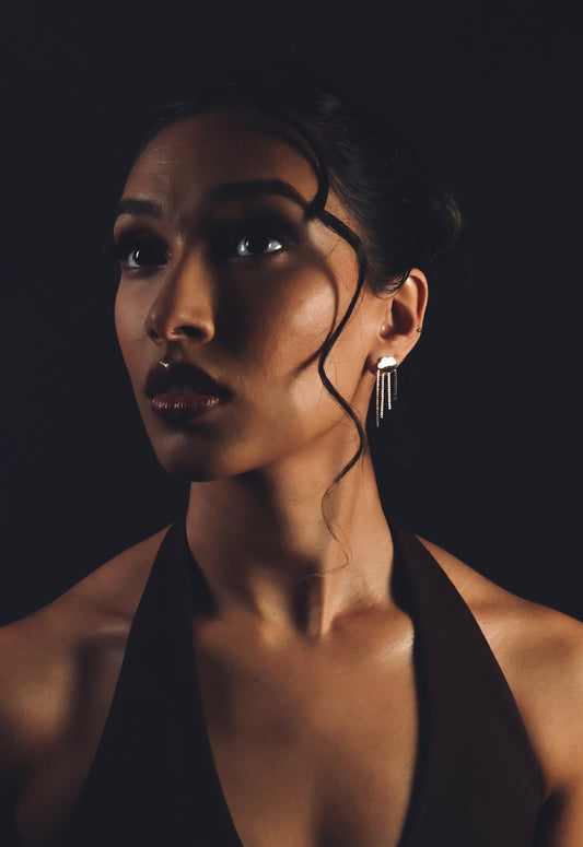 Rainy Days Earrings - Gold