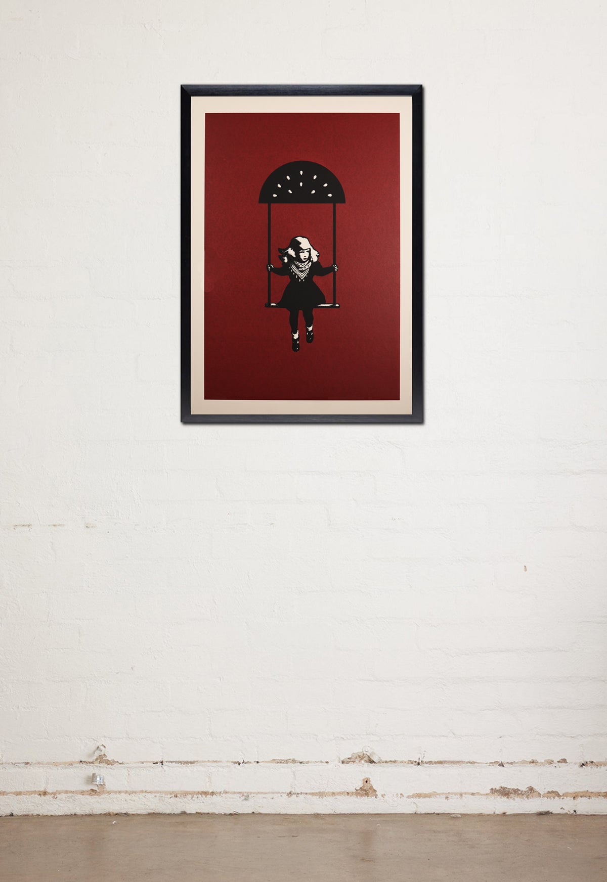 Amina in the Air Screen Print (Limited Edition)