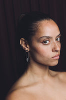 Bad Bones Betty Earrings - Silver