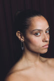 Bad Bones Betty Earrings - Silver