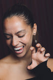 Bad Bones Betty Earrings - Silver
