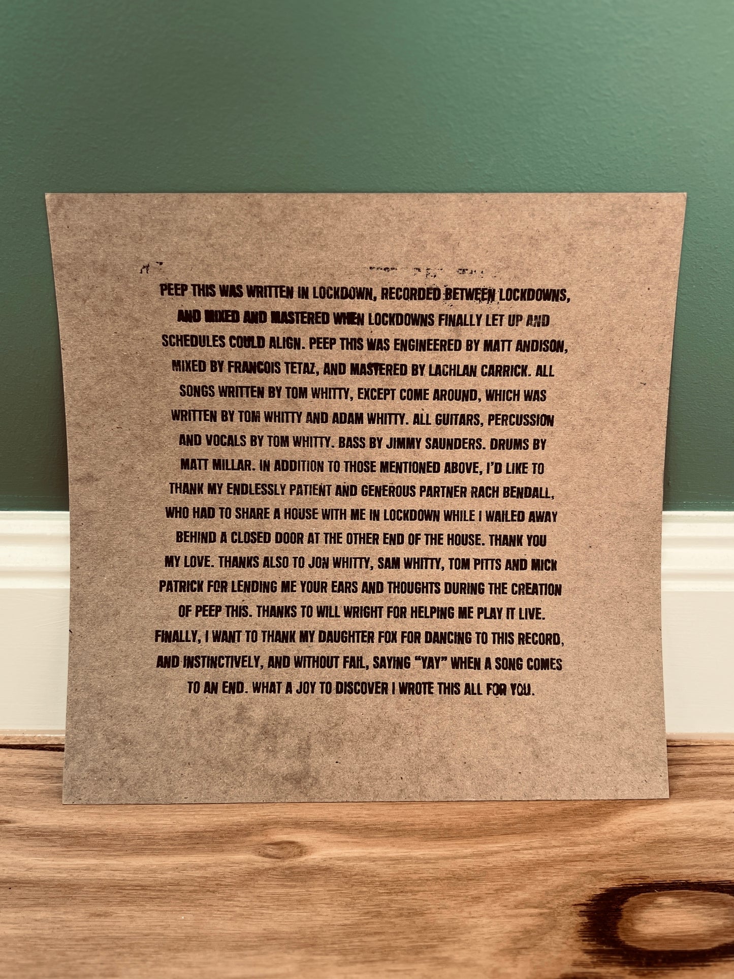 Pope Dingo - Peep This Vinyl