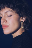 Ivy and Archie in the Clouds Earrings - Gold