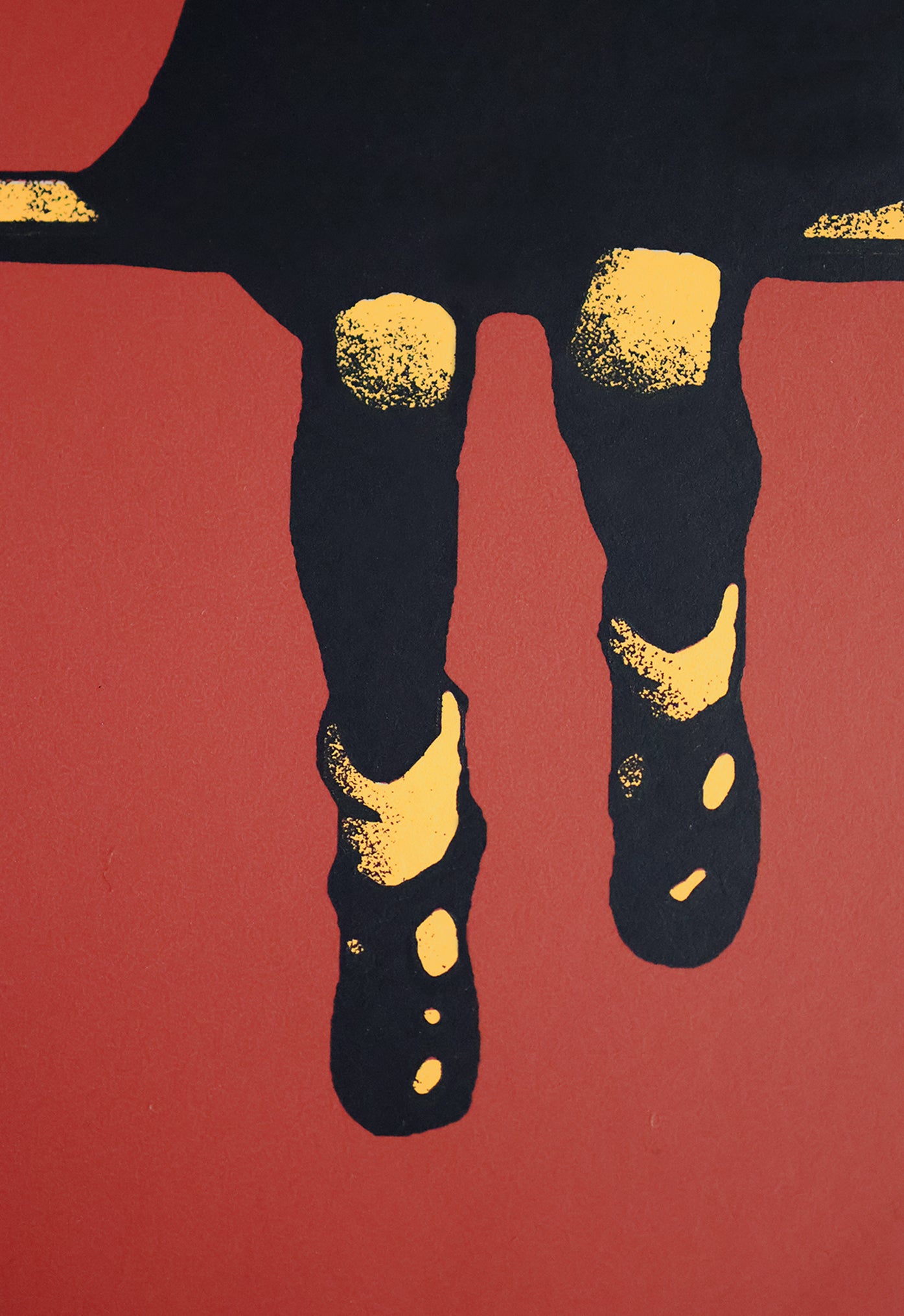 Ruby Over Red Earth Screen Print