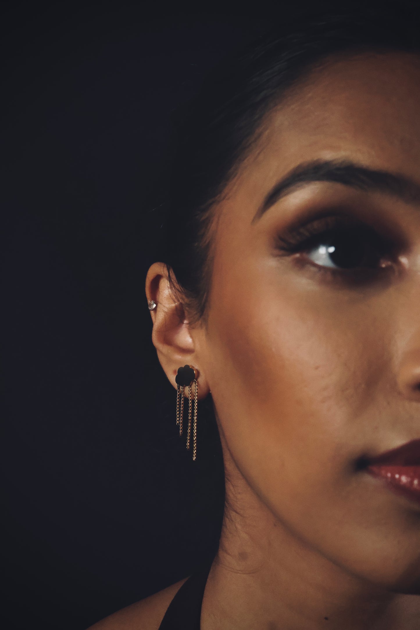 Rainy Days Earrings - Gold