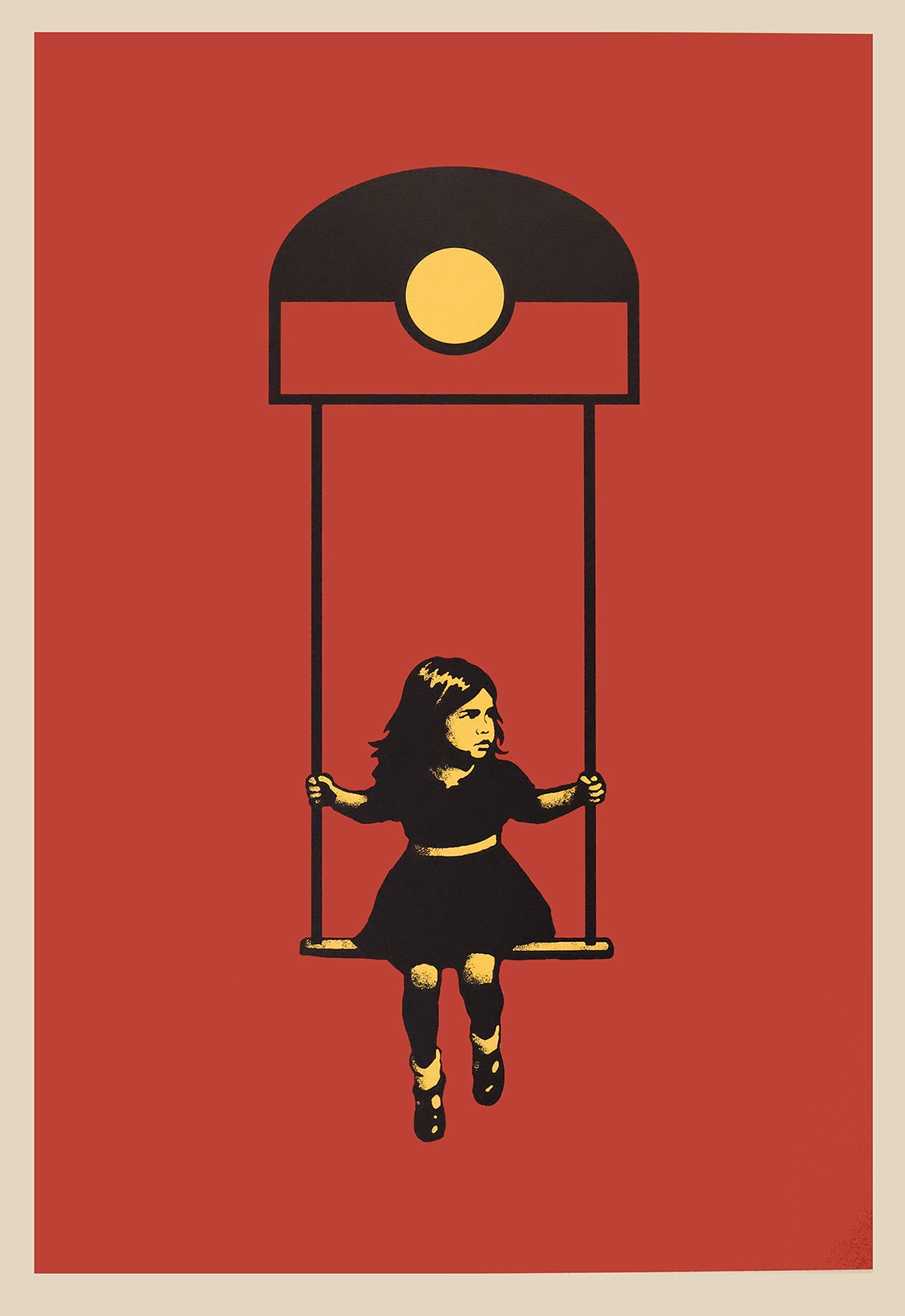 Ruby Over Red Earth Screen Print