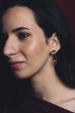 Amina in the Air Earrings - Gold