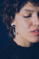 Ivy and Archie in the Clouds Earrings - Silver