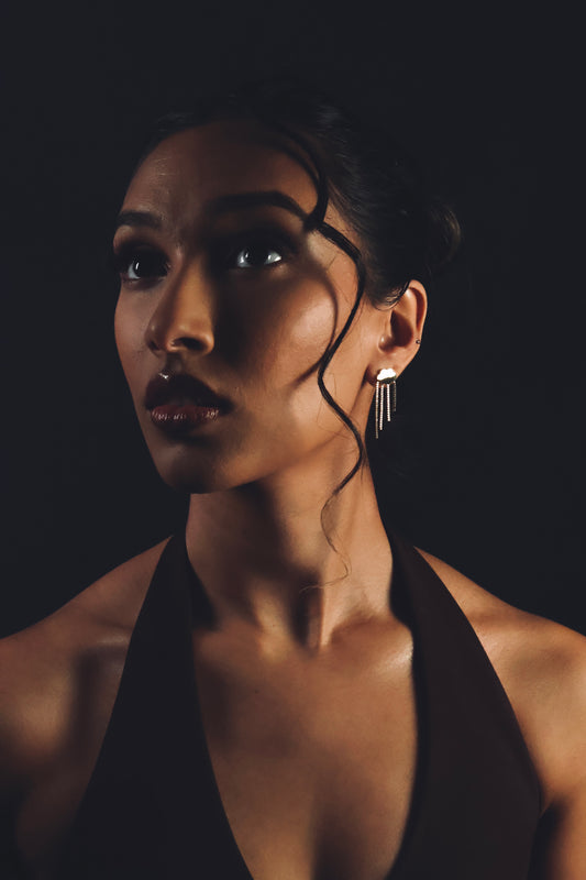 Rainy Days Earrings - Gold