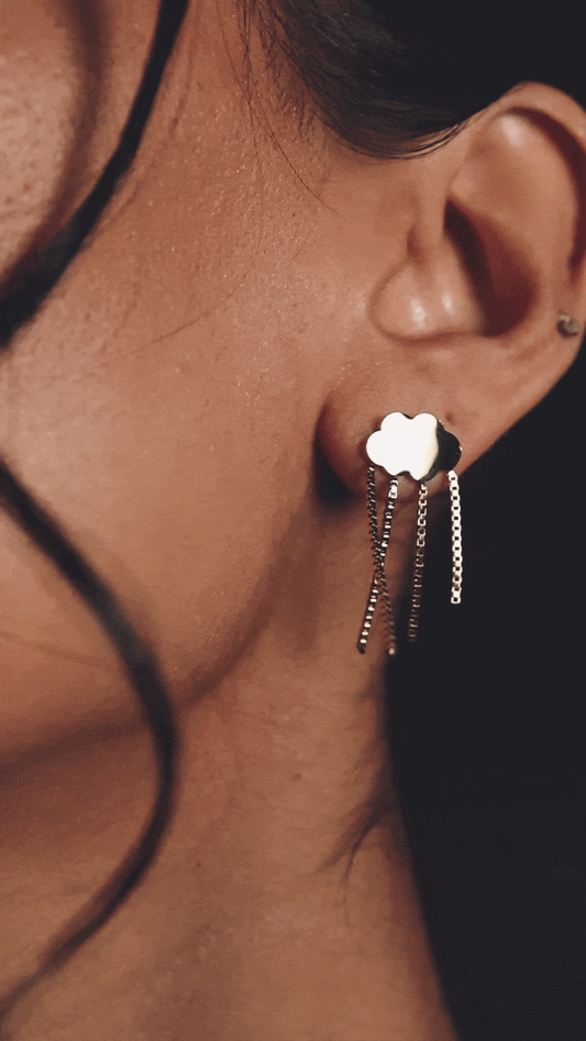 Rainy Days Earrings - Gold