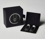 Ivy in the Clouds Earrings - Silver
