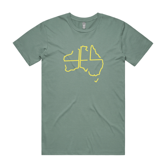 YES T-Shirt - Dusty Green